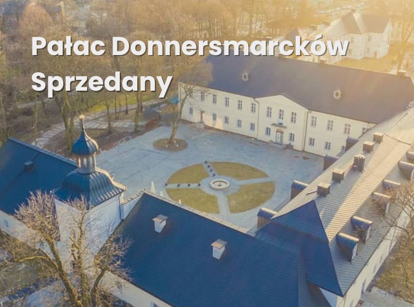 pałac donnesmarcków sprzedany grupie arche sa