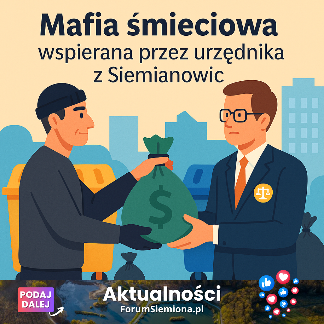 Mafia Śmieciowa wspierana przez urzędnika z Siemianowic