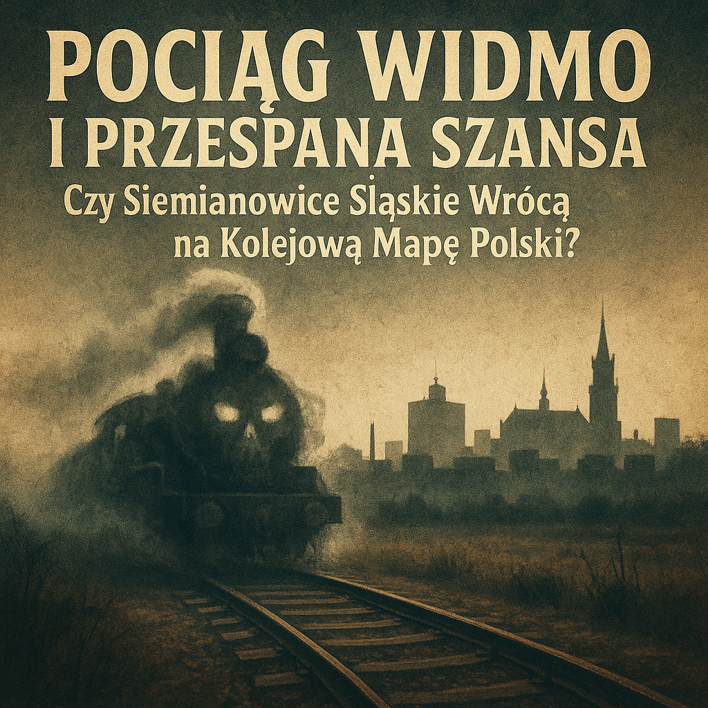 Czy Siemianowice Śląskie Wrócą na Kolejową Mapę Polski? 3 Pociąg Widmo i Przespana Szansa: Czy Siemianowice Śląskie Wrócą na Kolejową Mapę Polski?