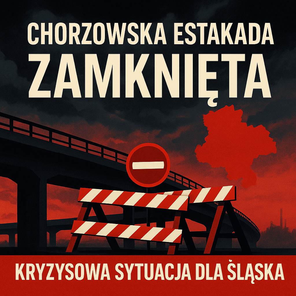 Chorzowska Estakada Zamknięta Kryzysowa Sytuacja dla Śląska