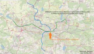 Czy Siemianowice Śląskie Wrócą na Kolejową Mapę Polski? 4 Propozycja symetrycznych tras s1 s2 kolei aglomeracyjnej dla GZM alternatywna koncepcja dla kolei metropolitalnej