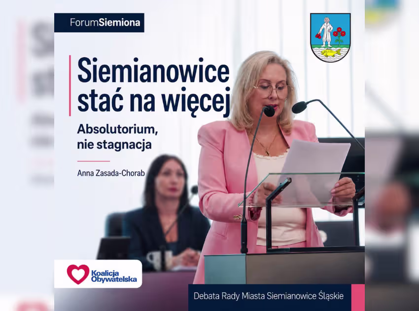 Anna Zasada-Chorab o stanie Siemianowic: „Miasto stać na więcej” 3 Anna Zasada-Chorab o stanie Siemianowic Śląskich podczas 33 sesji rady miasta