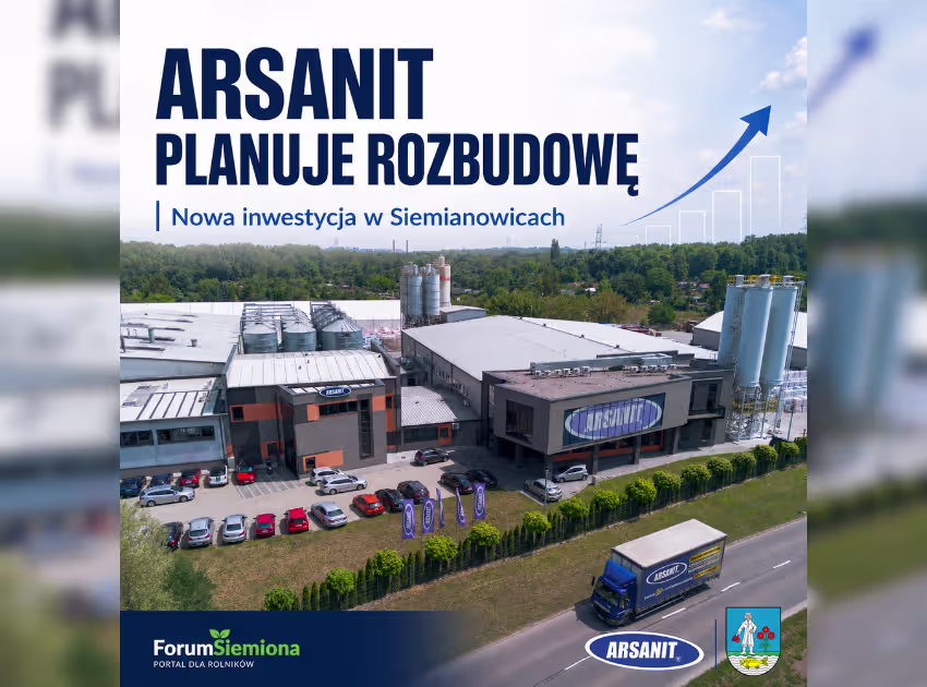 ARSANIT planuje rozbudowę zakładu w Siemianowicach. Ruszyła procedura środowiskowa 2 ARSANIT Siemianowice planuje rozbudowę zakładu