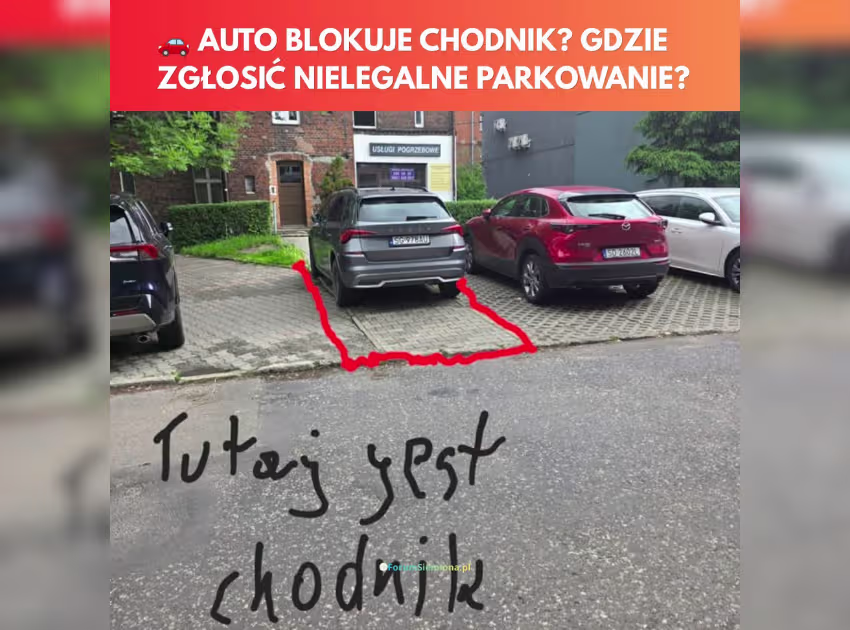 Gdzie zgłosić nielegalne parkowanie w Siemianowicach – Straż Miejska 986