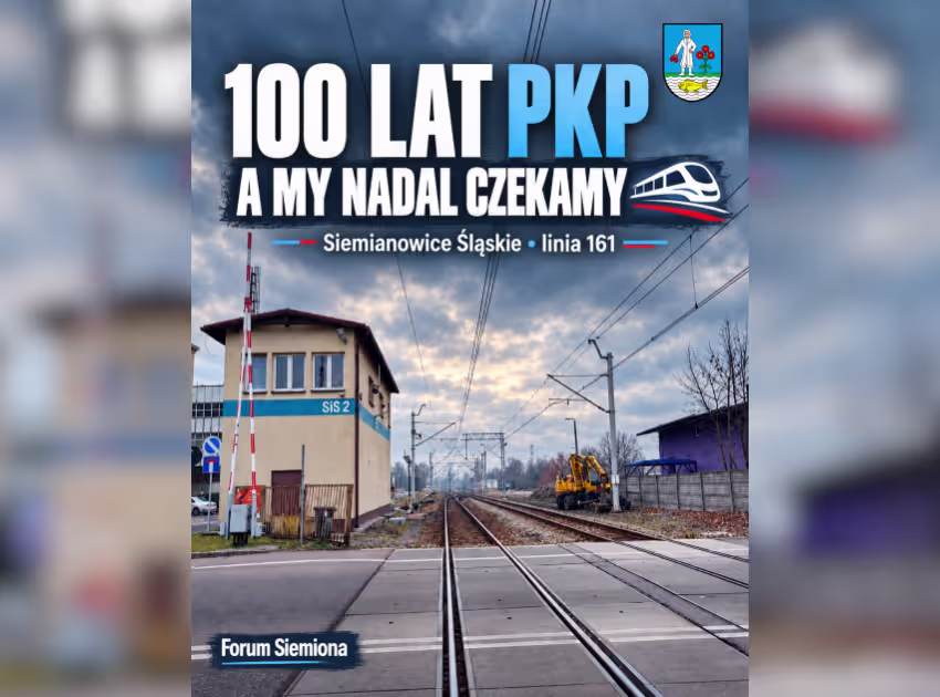 Linia 161 w Siemianowicach Śląskich - 100 lat PKP bez regularnych pociągów pasażerskich